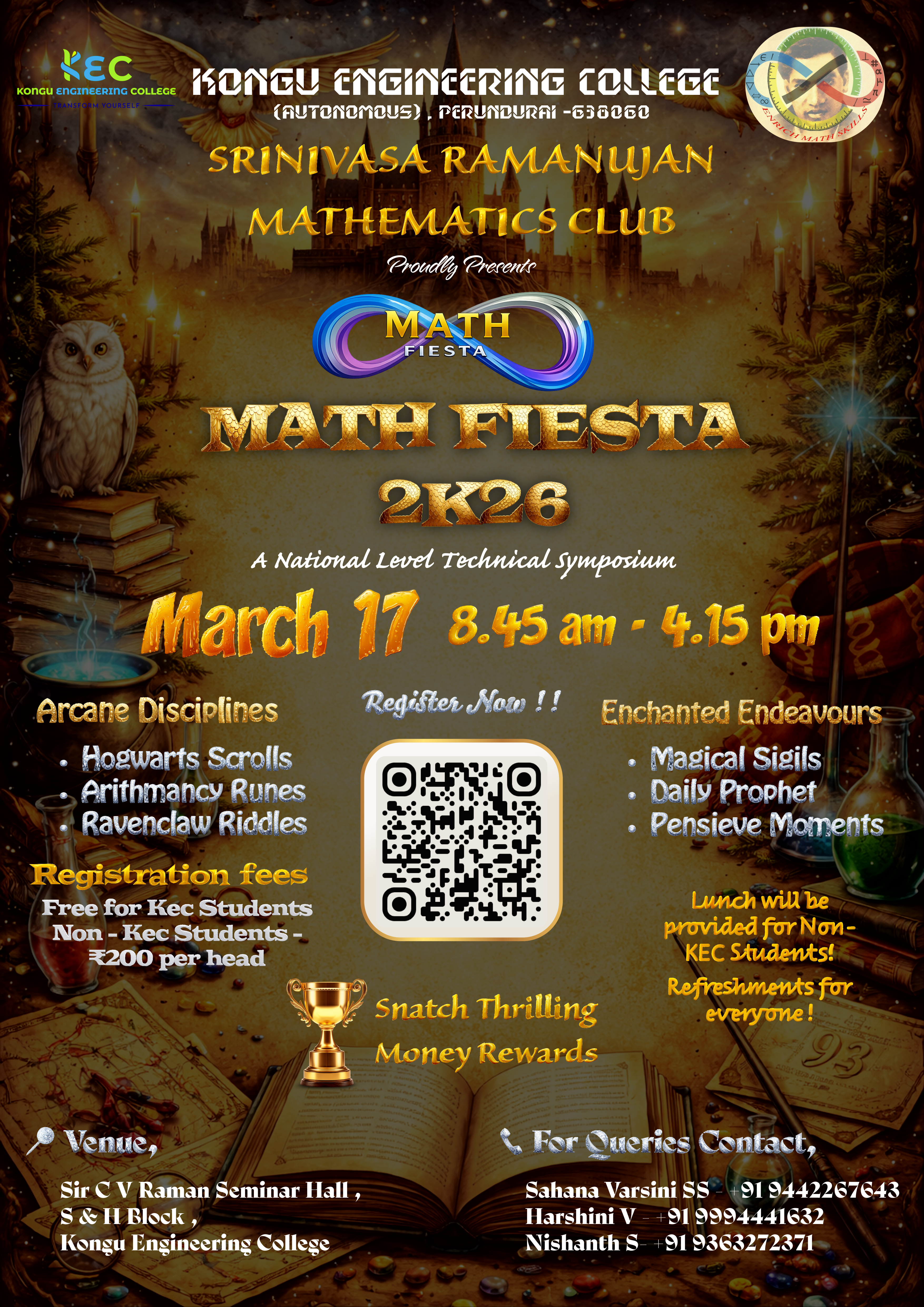 Math Fiesta '26 Official Poster